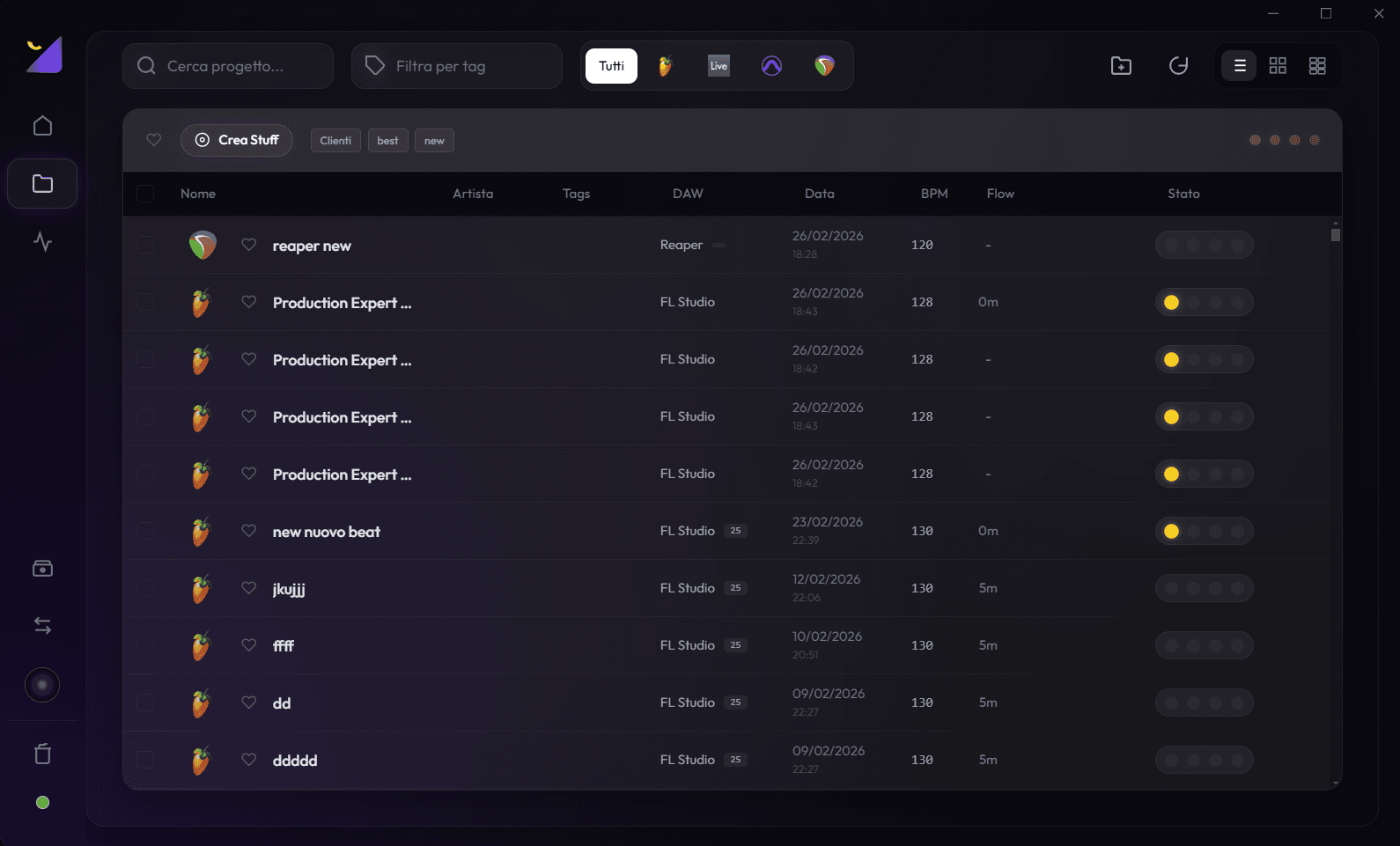 Wolflow App Interface
