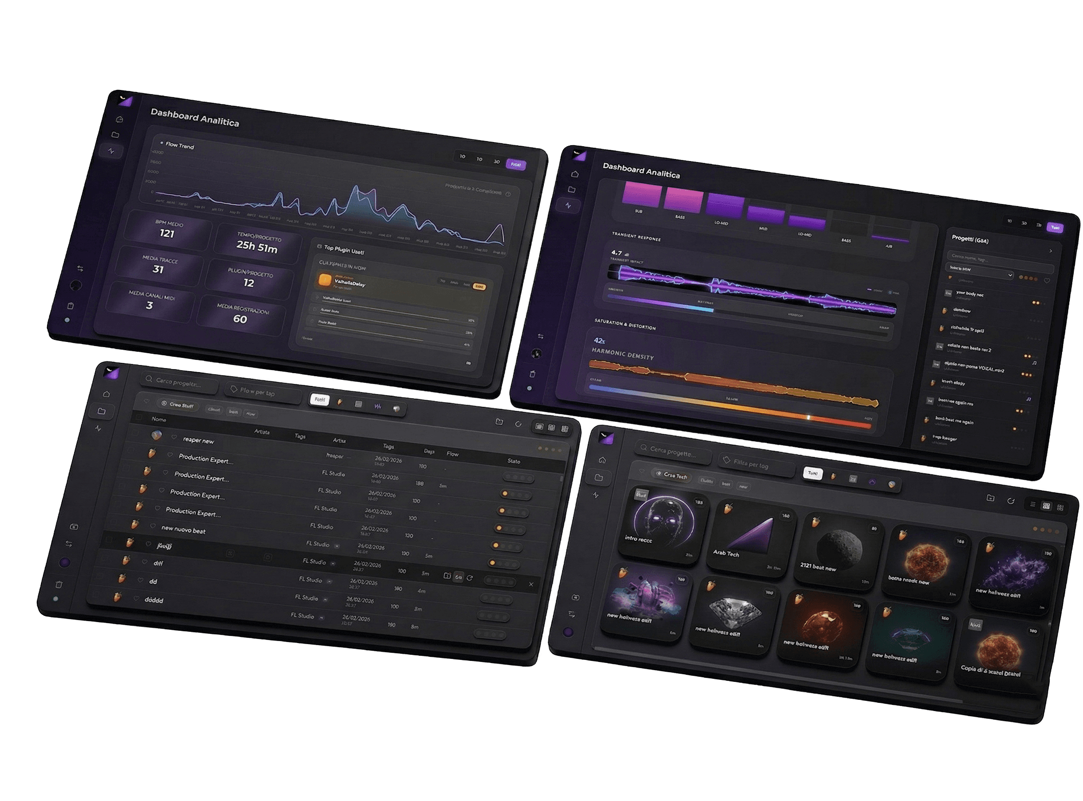 Wolflow Audio Grid